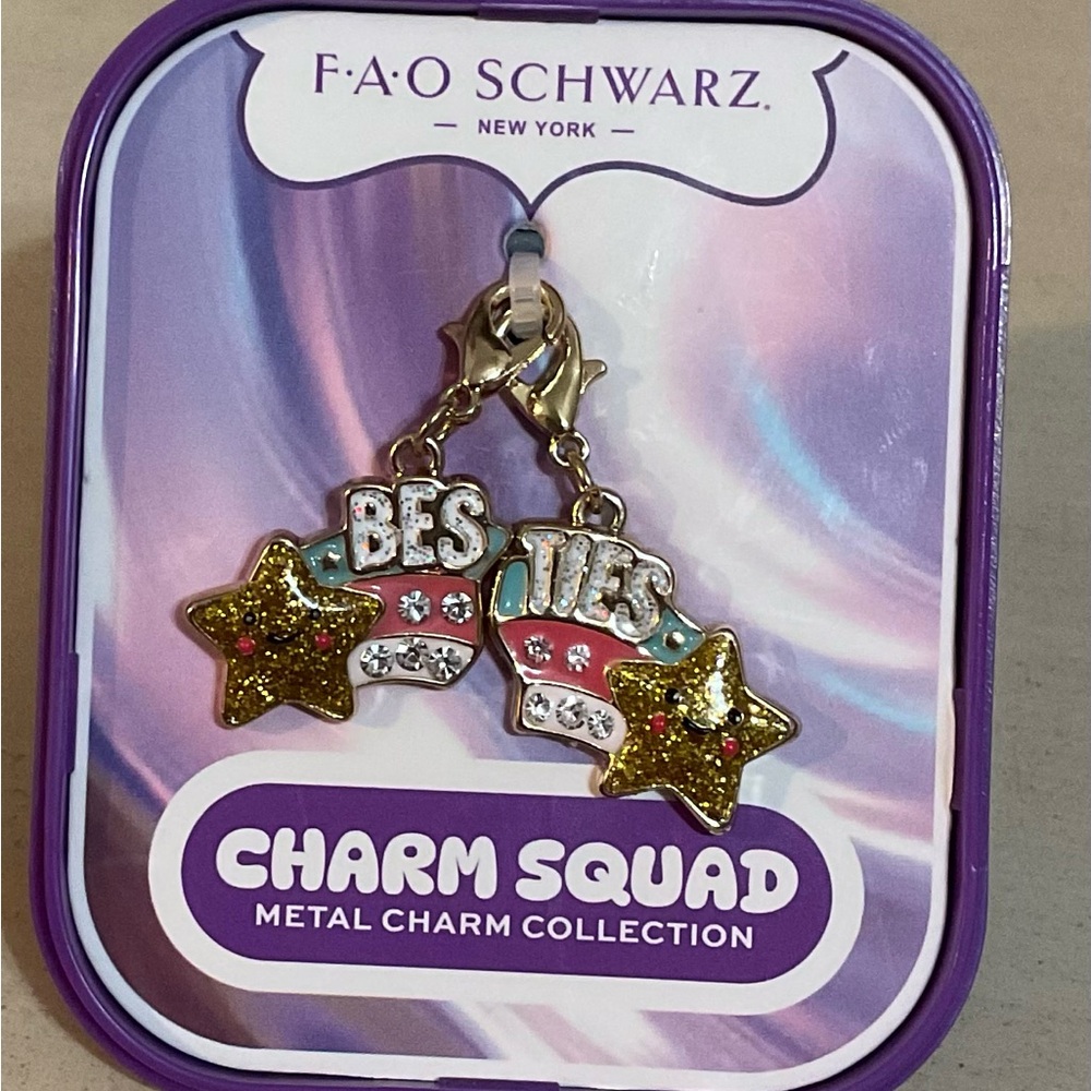 Fao Schwarz Charm Squad Besties Charms Friendship Charms
